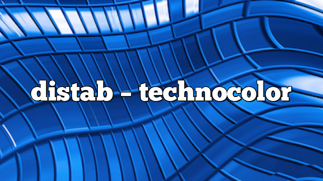 distab – TechnoColor