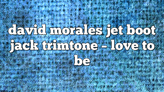 david morales jet boot jack trimtone – Love to Be