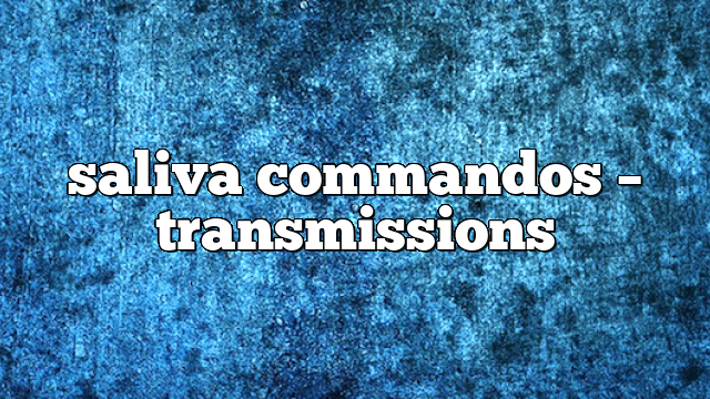 saliva commandos – Transmissions