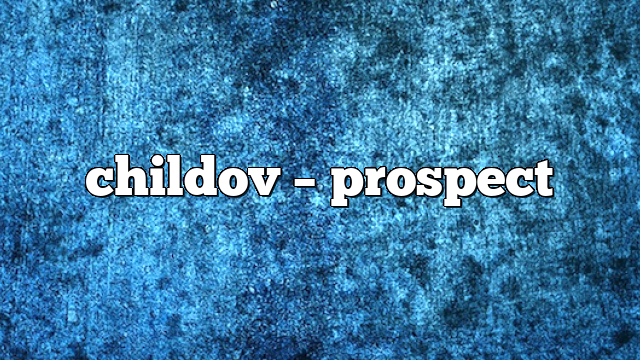 childov – Prospect